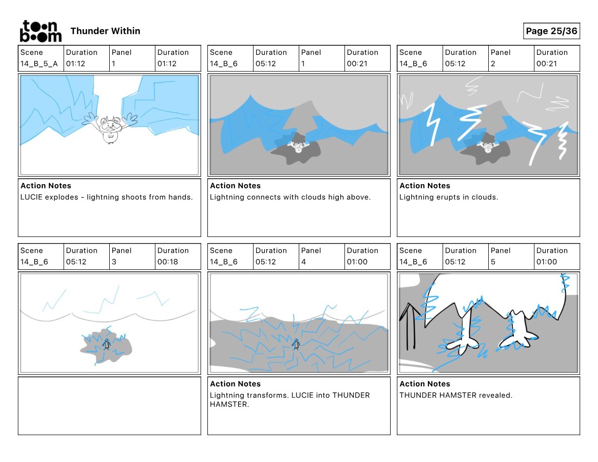 Thunder Within storyboard frame 25